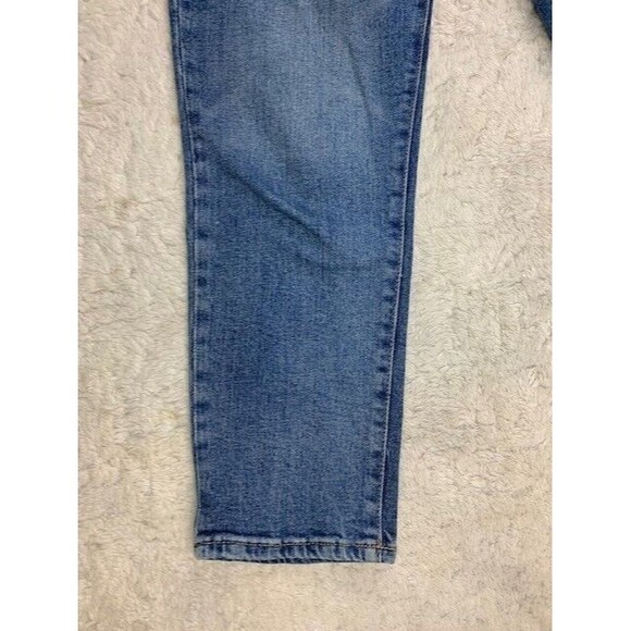 Old Navy Size 0 Womens Jeans High Rise Curvy Straight Stretch Med Wash - Picture 4 of 4